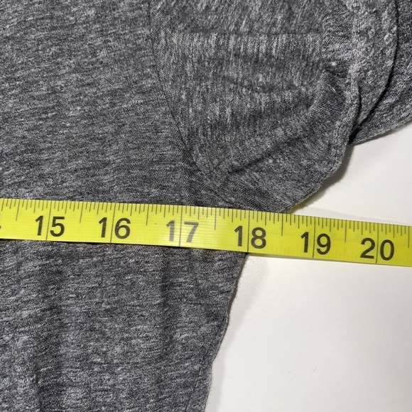 Madewell Whisper Dark Gray Heathered Turtleneck Top Large Women’s - Picture 8 of 11